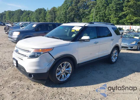 2011 Ford Explorer Limited из США, поврежденный, VIN 1FMHK7F84BGA13861